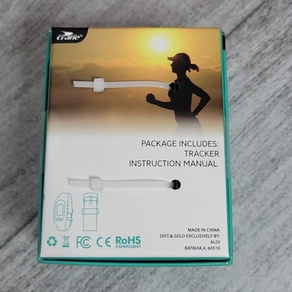 Crane Wearables Crane Fitness Activity Tracker In Pink New Poshmark